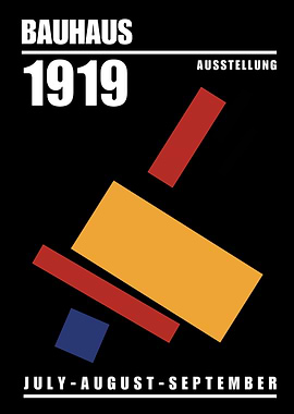 Bauhaus 1919 Poster