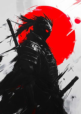 Dark Samurai Warrior