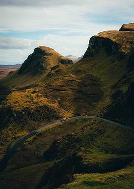 Scotland Mountain Road (Isle of skye)