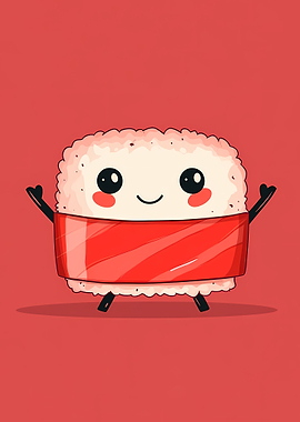 Cute Sushi Character