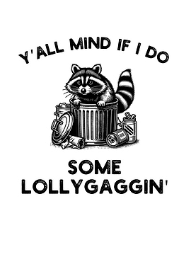 Raccoon Lollygagging