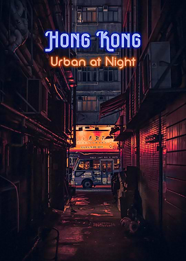 Hong Kong Night Alley