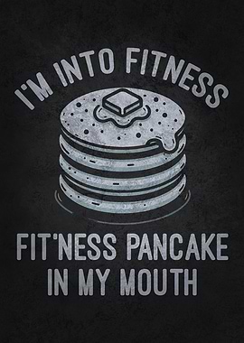 Fitness Pancake In My Mouth