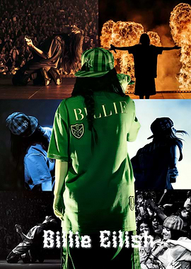 Billie Eilish Collage