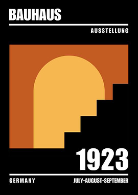 Bauhaus Exhibition Poster
