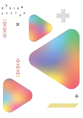 Abstract Gradient Triangles