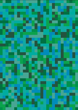 Pixelated Abstract Art