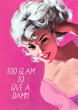 Glamorous Pin Up Quote