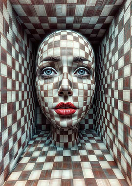 Checkerboard Face Illusion