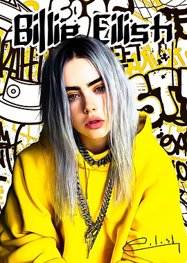 Billie Eilish Grafity