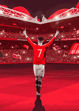 Football Player Celebration