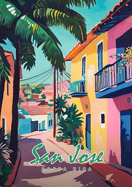 San Jose, Costa Rica Painting