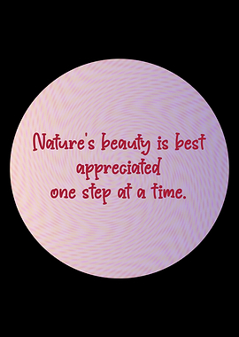 Nature's Beauty Quote