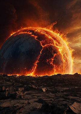 Burning Planet