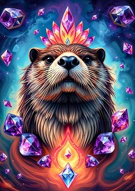 Amethyst Otter Stonimal