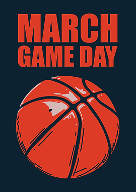 March Game Day Basketball