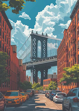 Manhattan Bridge View