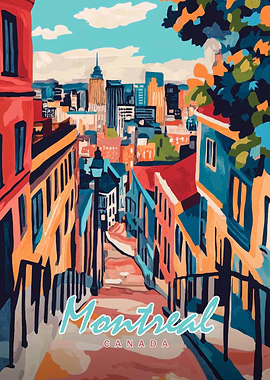 Montreal Cityscape