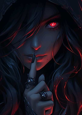 Red-Eyed Woman Shh