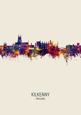 Kilkenny Ireland Skyline