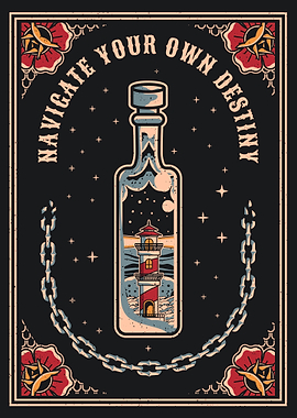 Lighthouse in a Bottle