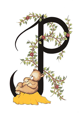 Sleeping Bear Letter P