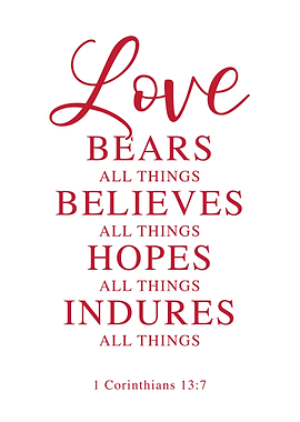 Love Bears All Things