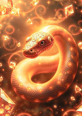 Topaz Snake Stonimal