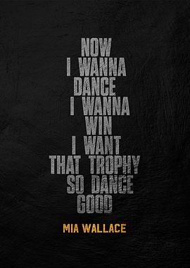 Dance Quote Poster