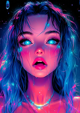 Cyberpunk Anime Girl