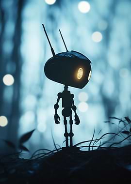 Roboboy in the Woods