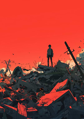 Post-Apocalyptic Silhouette