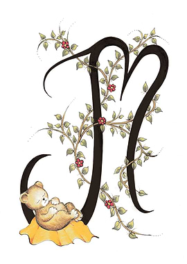 Sleeping Bear Letter M