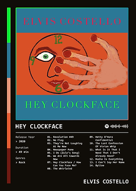 Hey Clockface (2020) Album by Elvis Costello