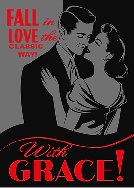 Retro Valentine - Fall in Love the Classic Way
