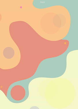 Abstract Pastel Shapes