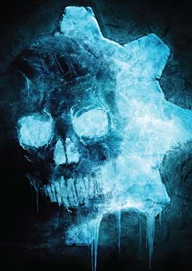 Frozen Skull logo
