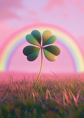 Four Leaf Clover Rainbow