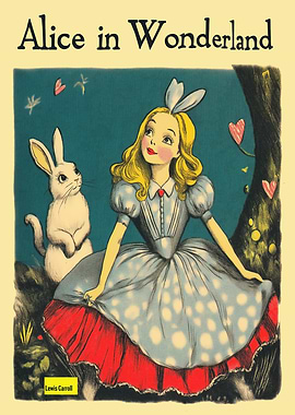 Alice in Wonderland Book Cover