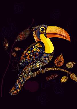 Original Toucan on Branch
