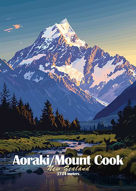 Mount Cook, New Zealand