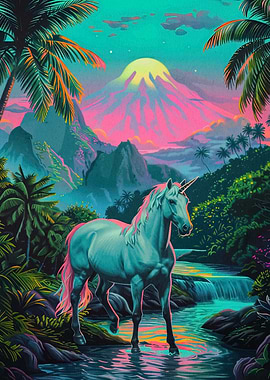 Unicorn Tropical Paradise