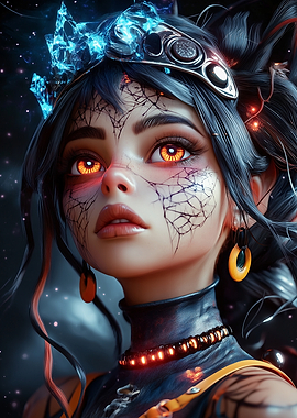 Cyberpunk Anime Girl