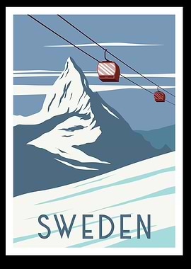 Sweden Mountain Landscape