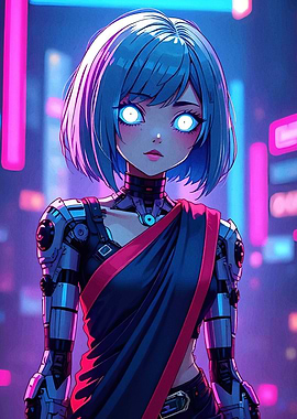 Cyberpunk Anime Girl