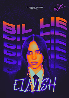 Billie Eilish Aesthetic Poster