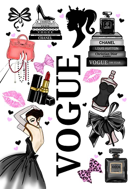 Vogue Fashion collage