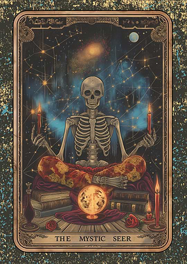 Mystic Seer Tarot Card Wall Decor