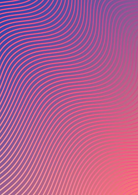 Abstract Wavy Lines