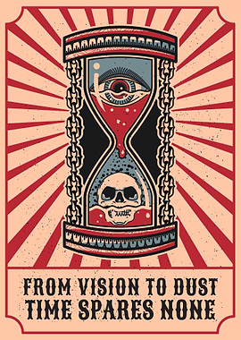 Memento Mori Hourglass Tattoo